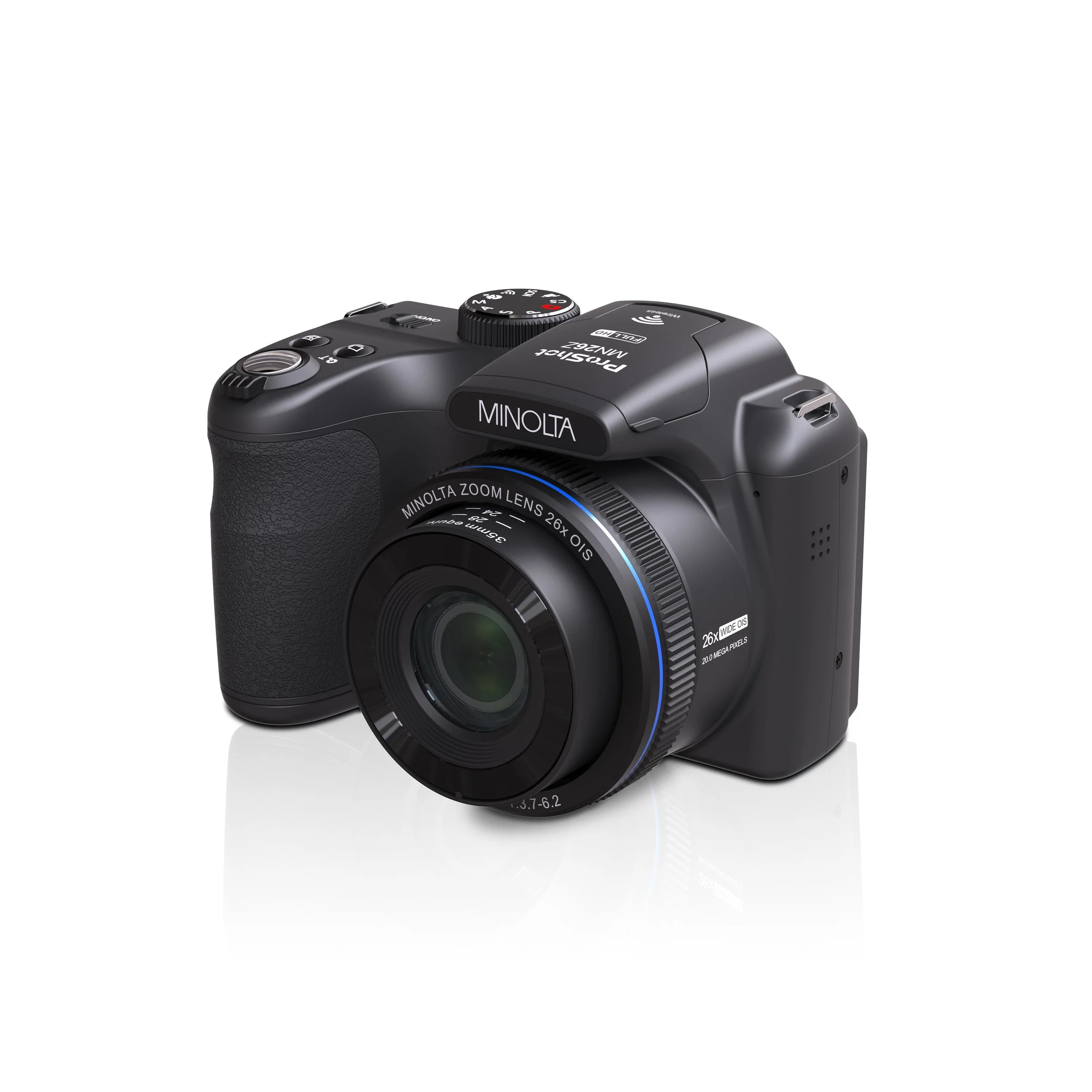MN26Z 20MP 26X Optical Zoom WiFi Bridge Camera — Minolta Digital MN26Z 20MP 26X Optical Zoom WiFi Bridge Camera — Minolta Digital